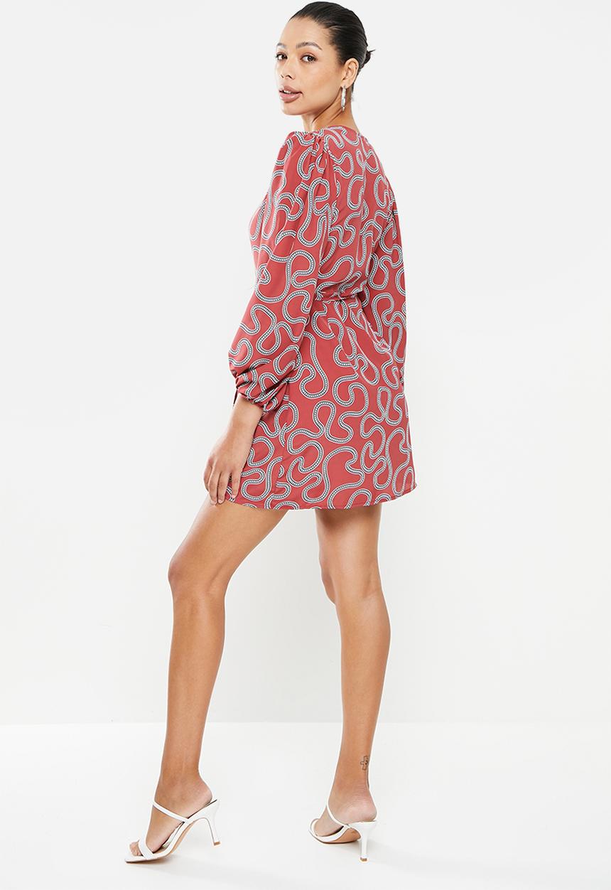 Glamorous - Abstract volume sleeve - pink
