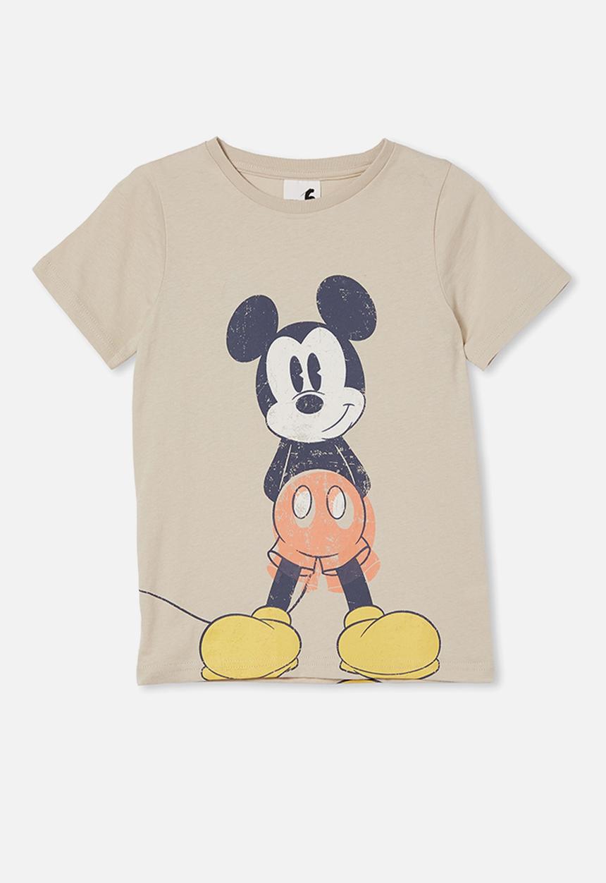 Cotton On - Short sleeve license1 tee - lcn dis rainy day & vintage mickey