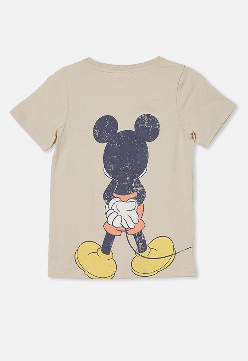 Cotton On - Short sleeve license1 tee - lcn dis rainy day & vintage mickey
