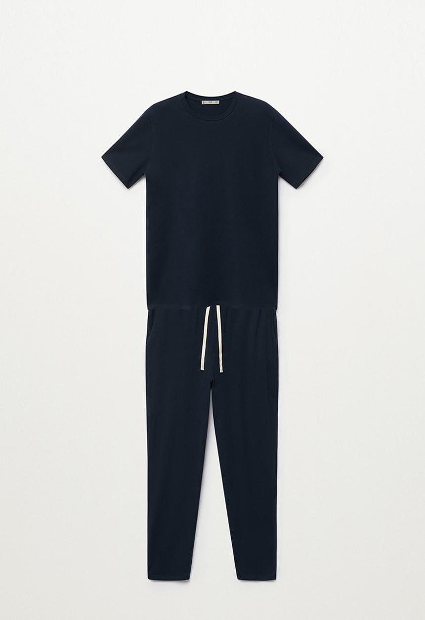 MANGO - Pijama pack calella - navy