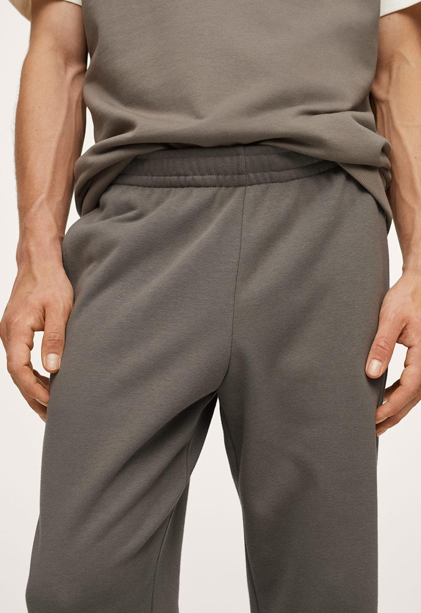 MANGO - Trousers brava - mid brown