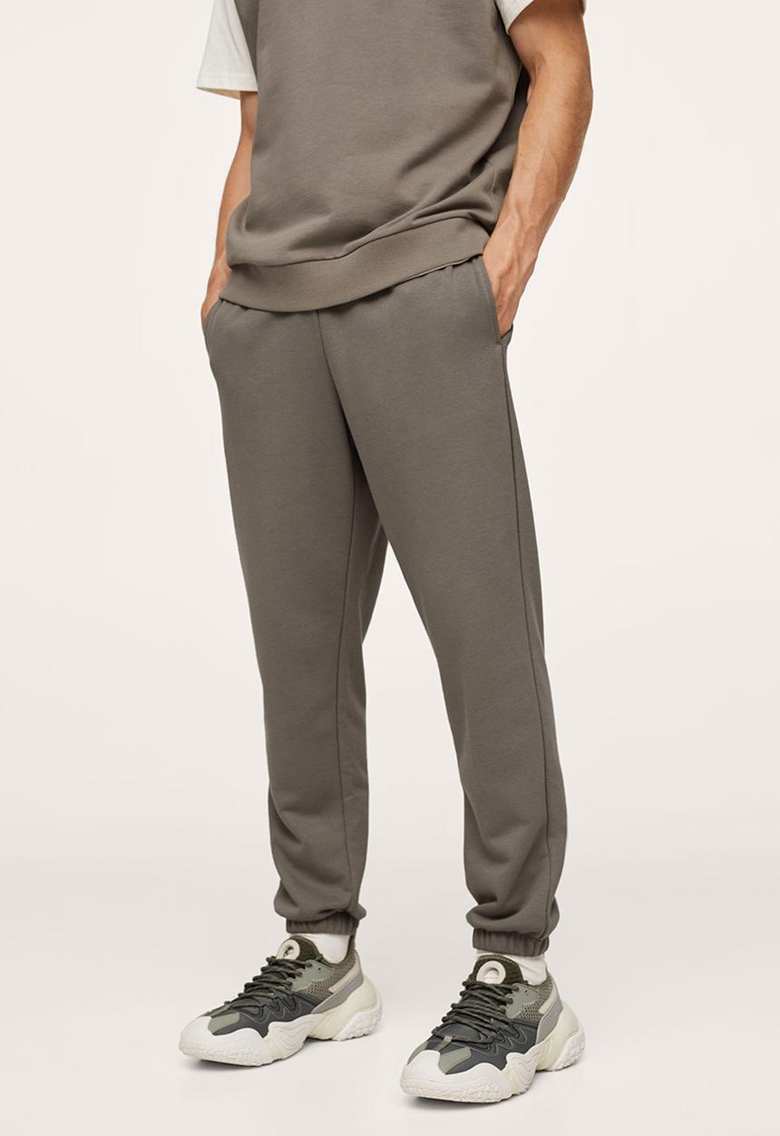 MANGO - Trousers brava - mid brown