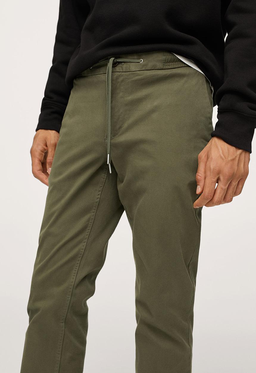 MANGO - Trousers marte - khaki 
