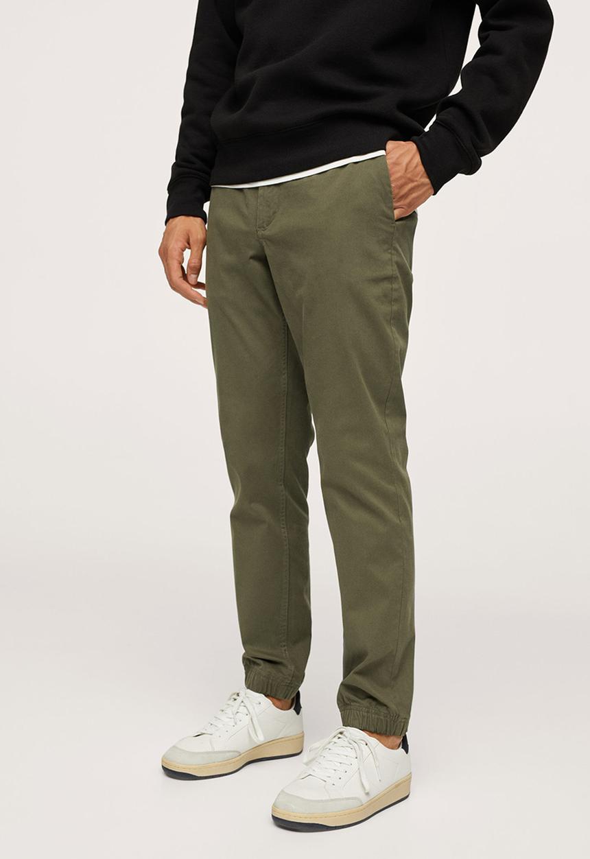 MANGO - Trousers marte - khaki 