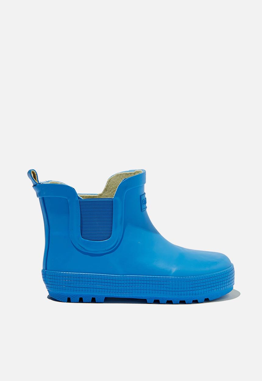 Cotton On - Gusset gumboot - blue bell grid