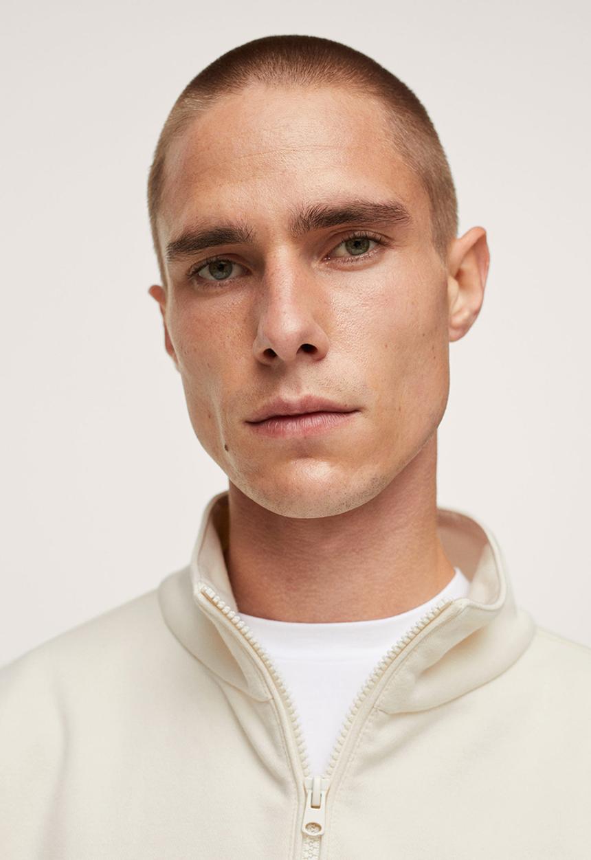 MANGO - Sweatshirt castell - light beige