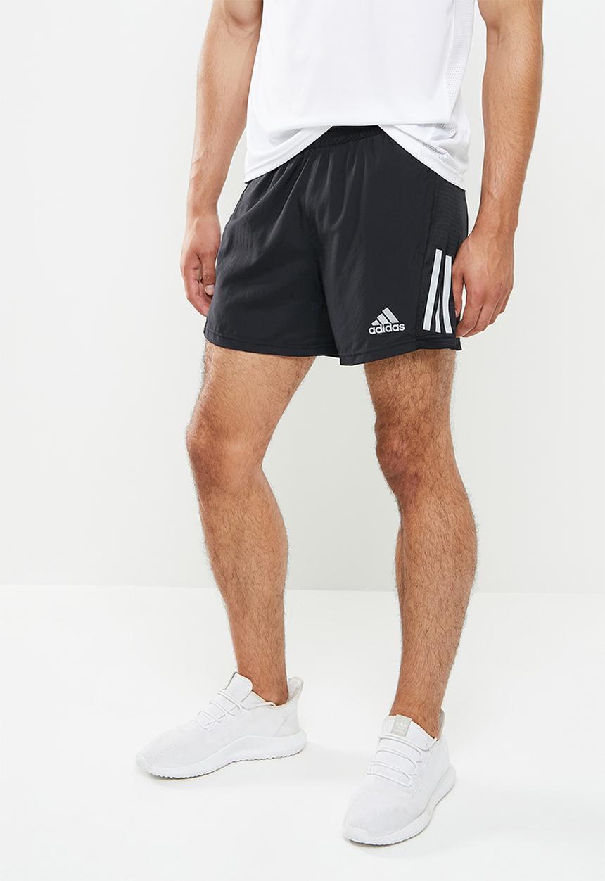 adidas Performance - Own the run shorts - black & reflective silver