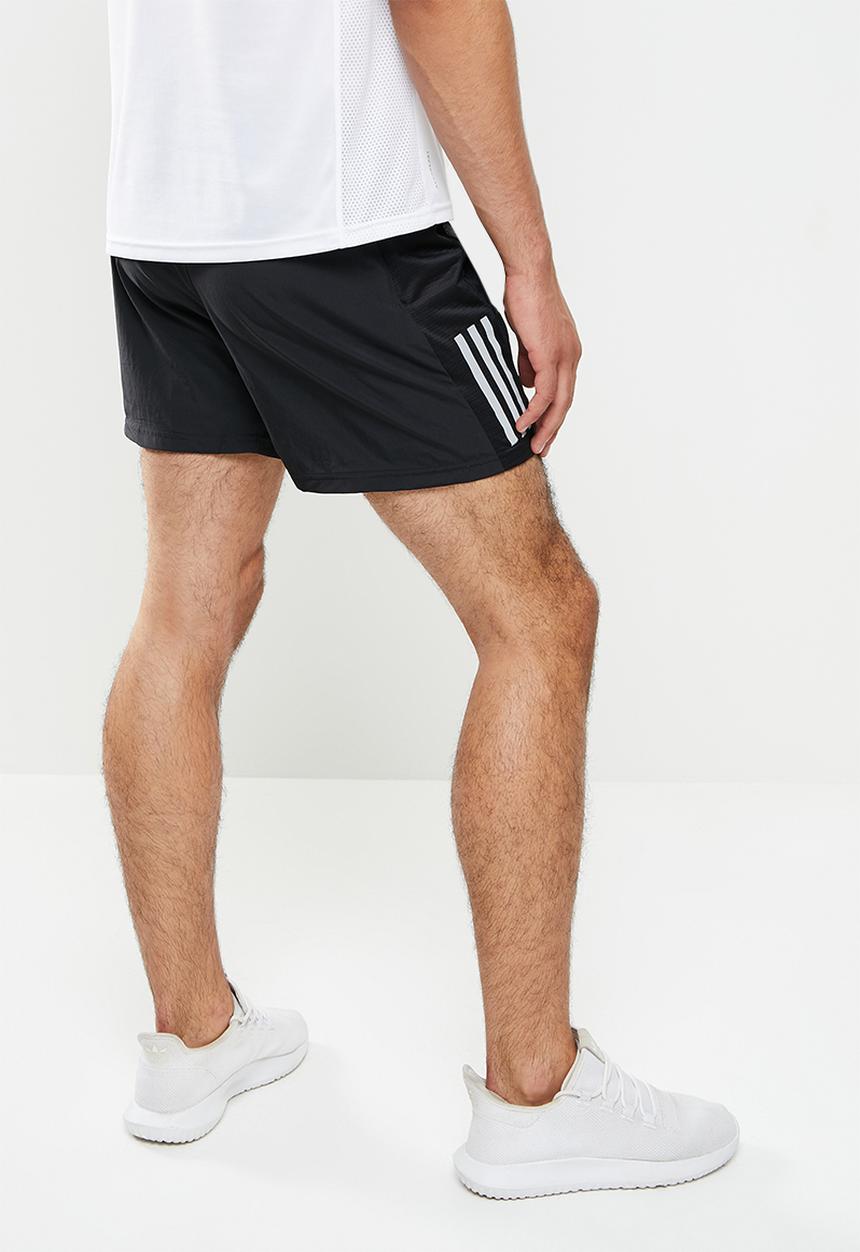 adidas Performance - Own the run shorts - black & reflective silver