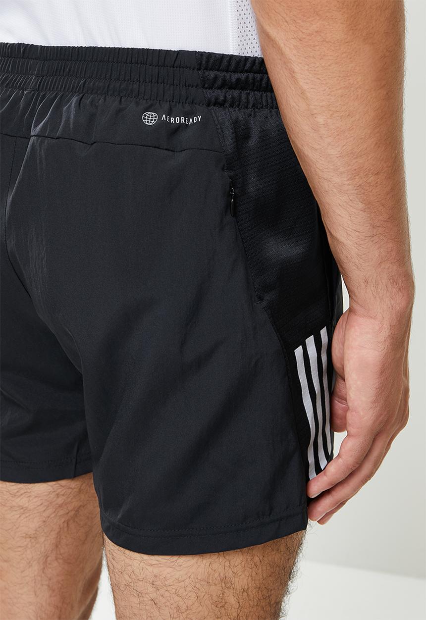 adidas Performance - Own the run shorts - black & reflective silver