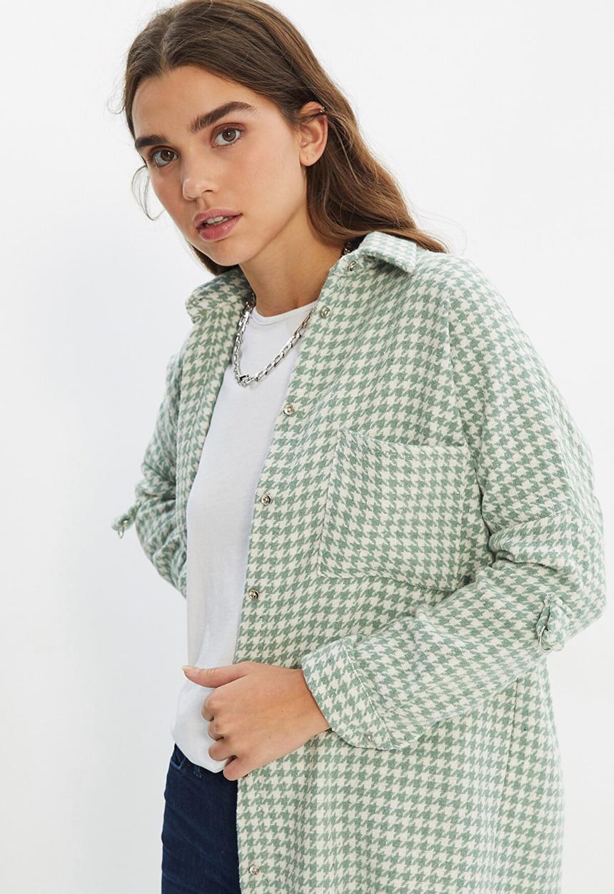 Trendyol - Crowbar shirt - mint