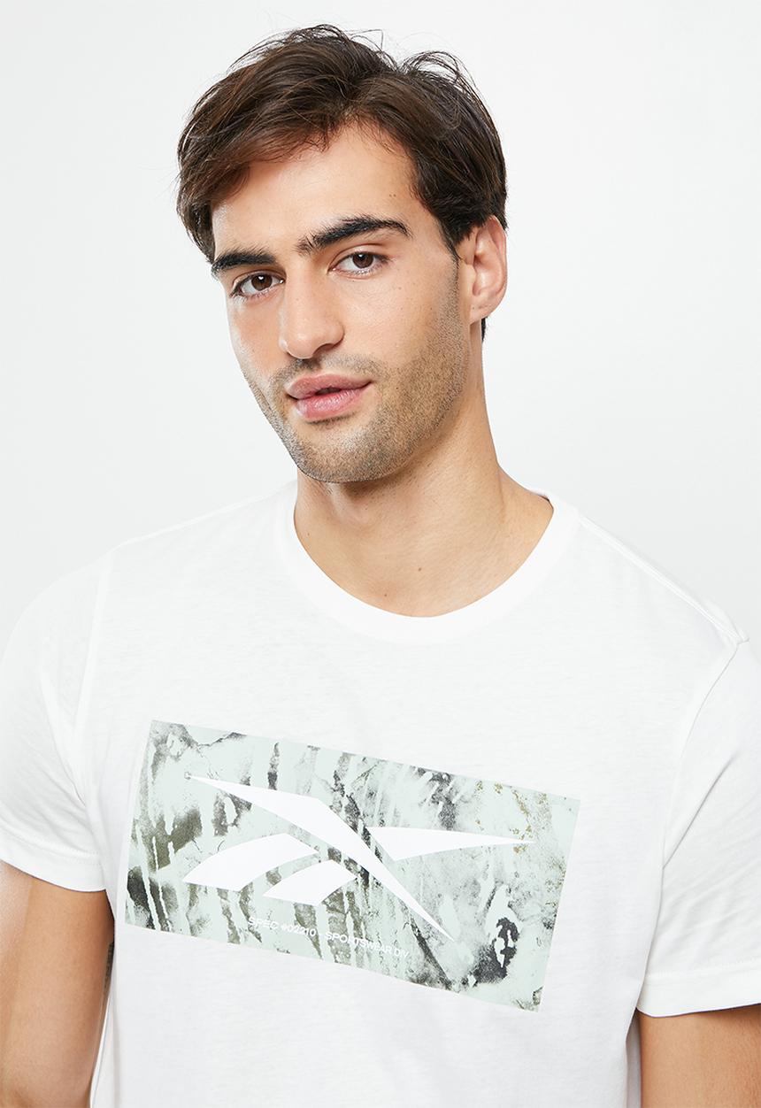 Reebok - GS Vector Tee - chalk