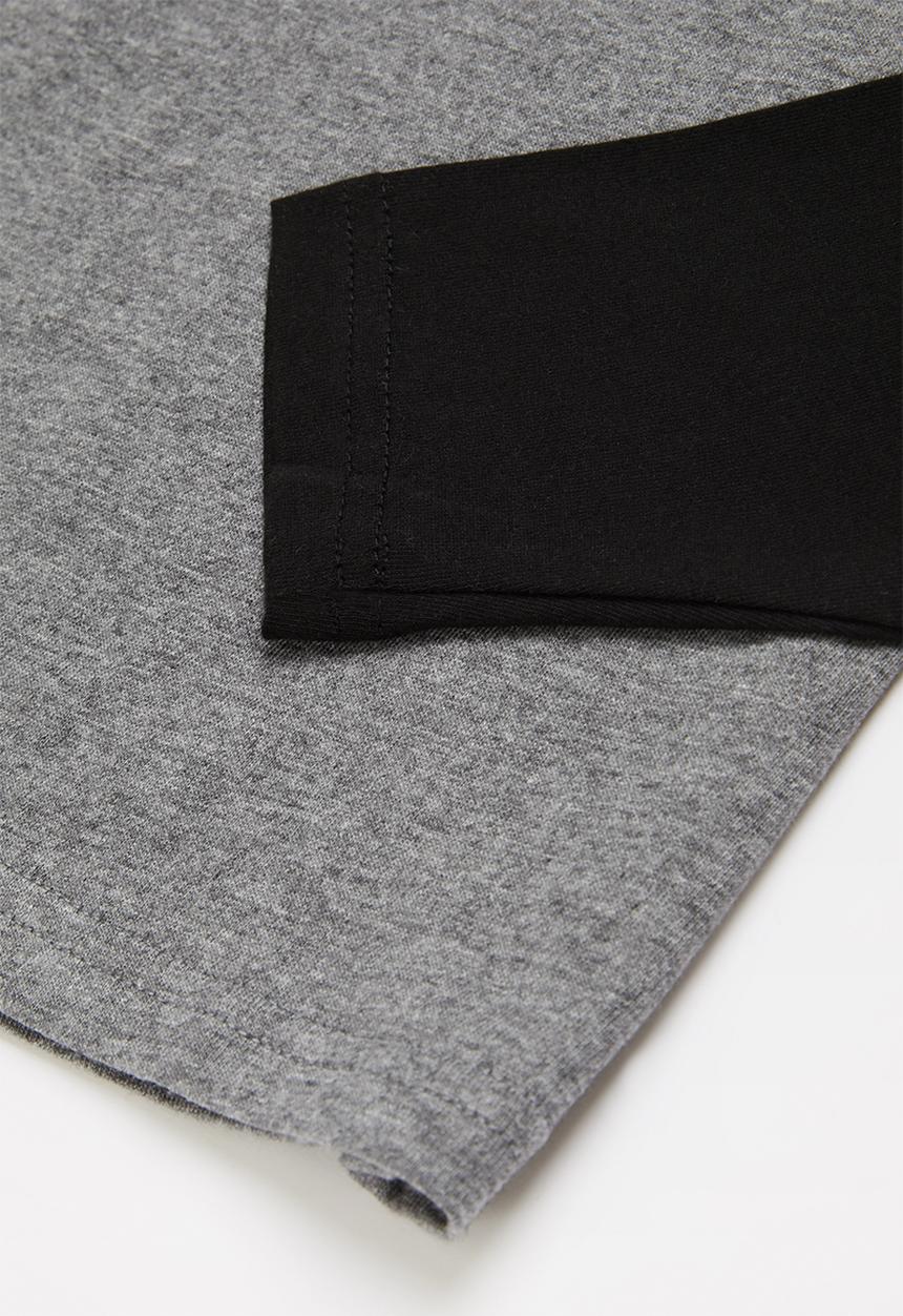 Rebel Republic - Printed tee - grey 