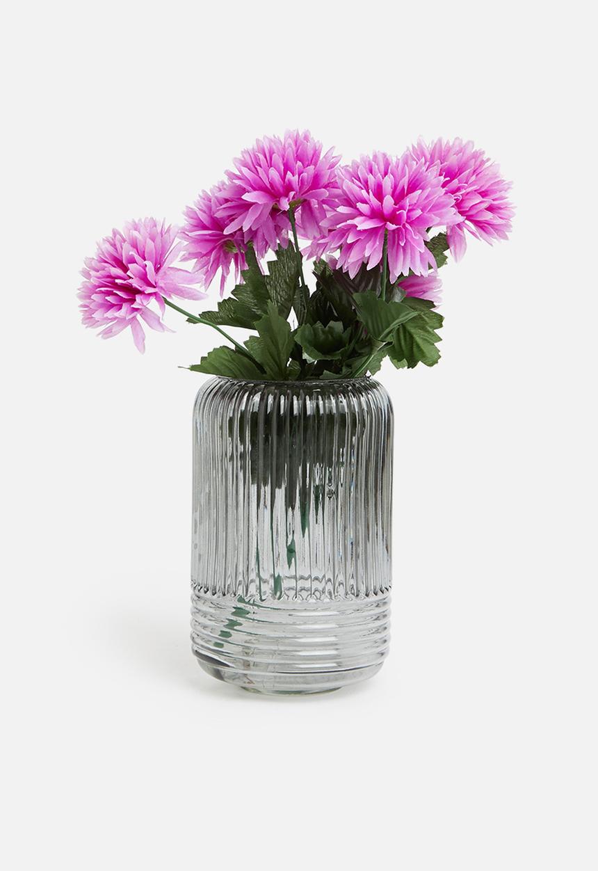H&S - Breezy glass vase - clear