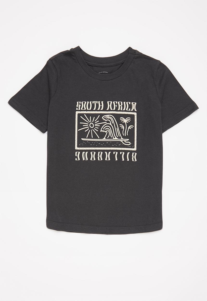 Billabong  - Salty south africa ss tee - off black