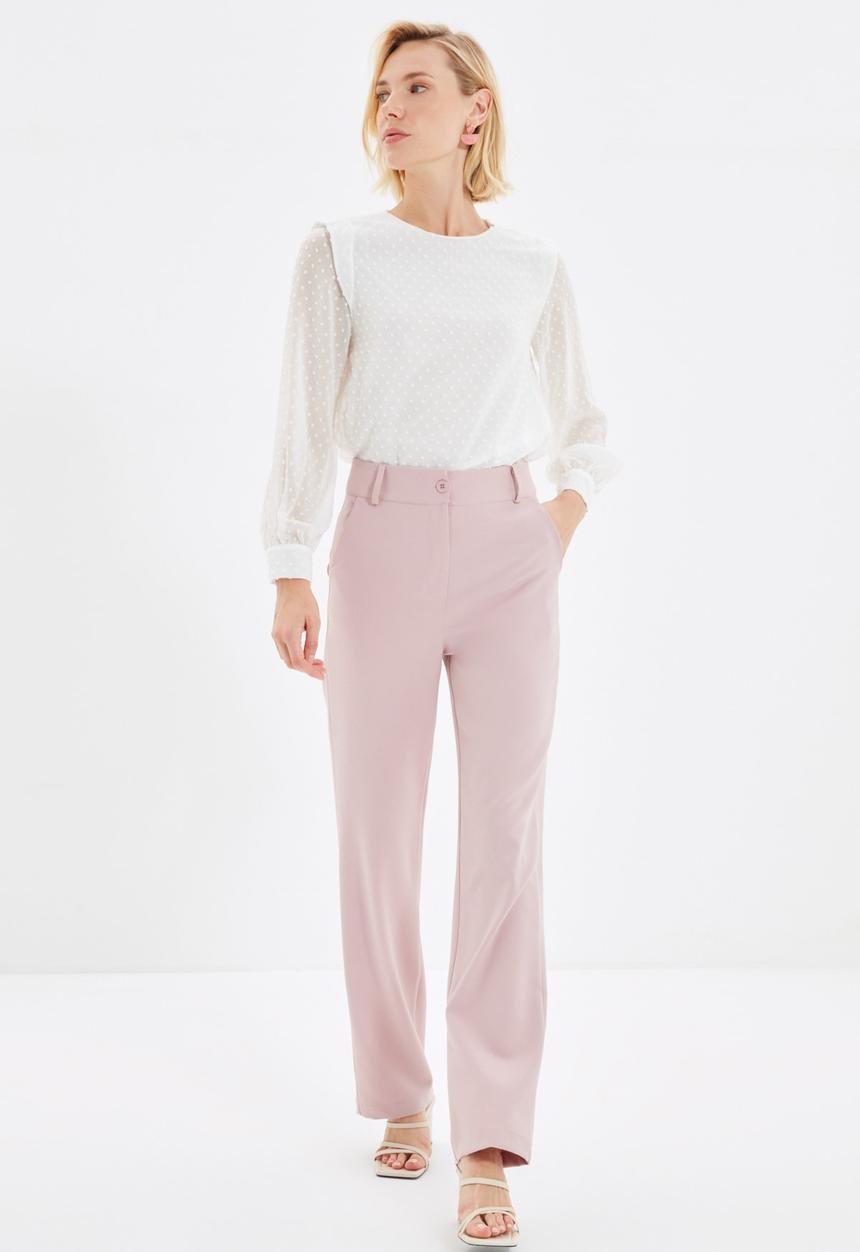 Trendyol - Pocket trousers - dried rose
