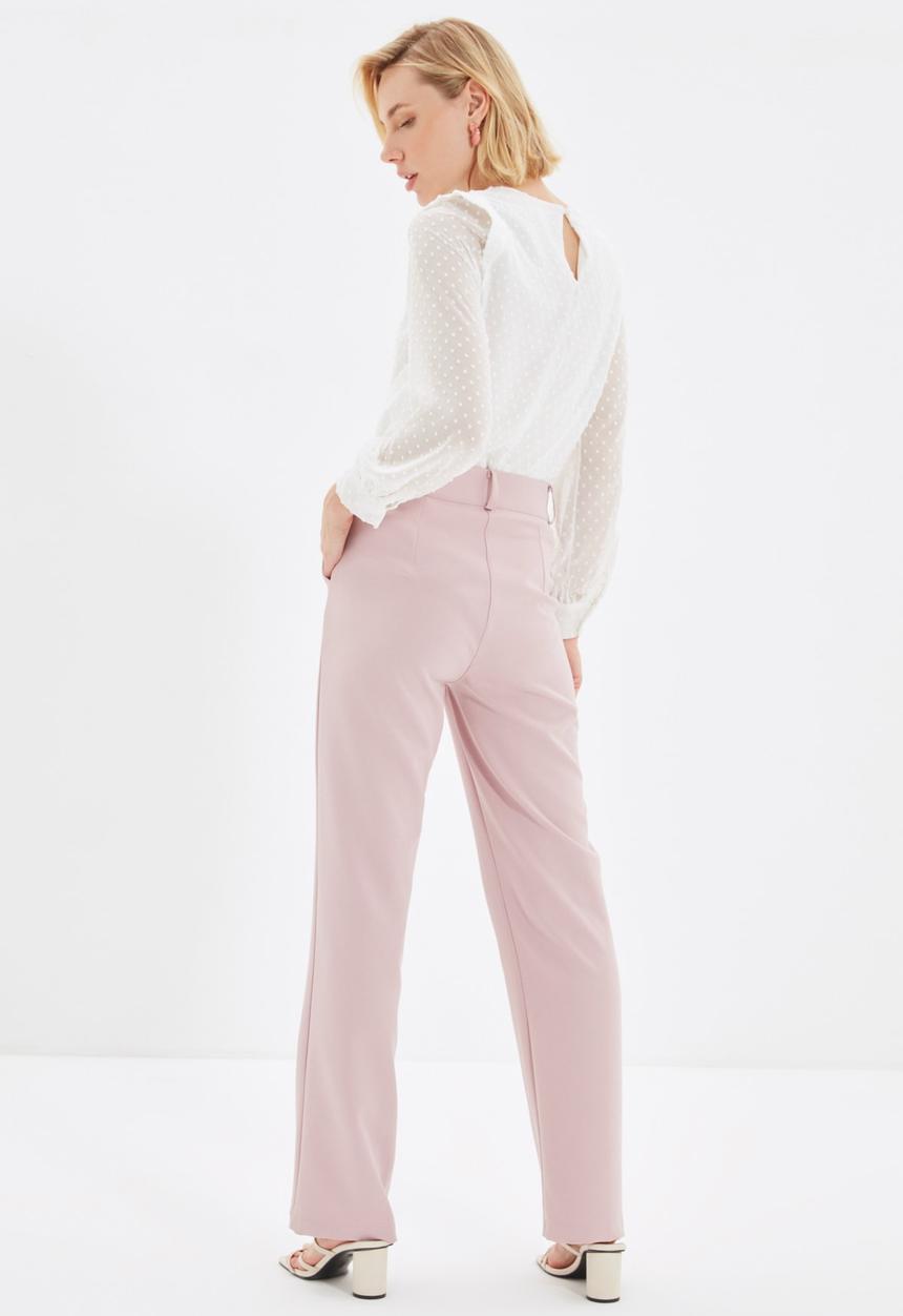 Trendyol - Pocket trousers - dried rose