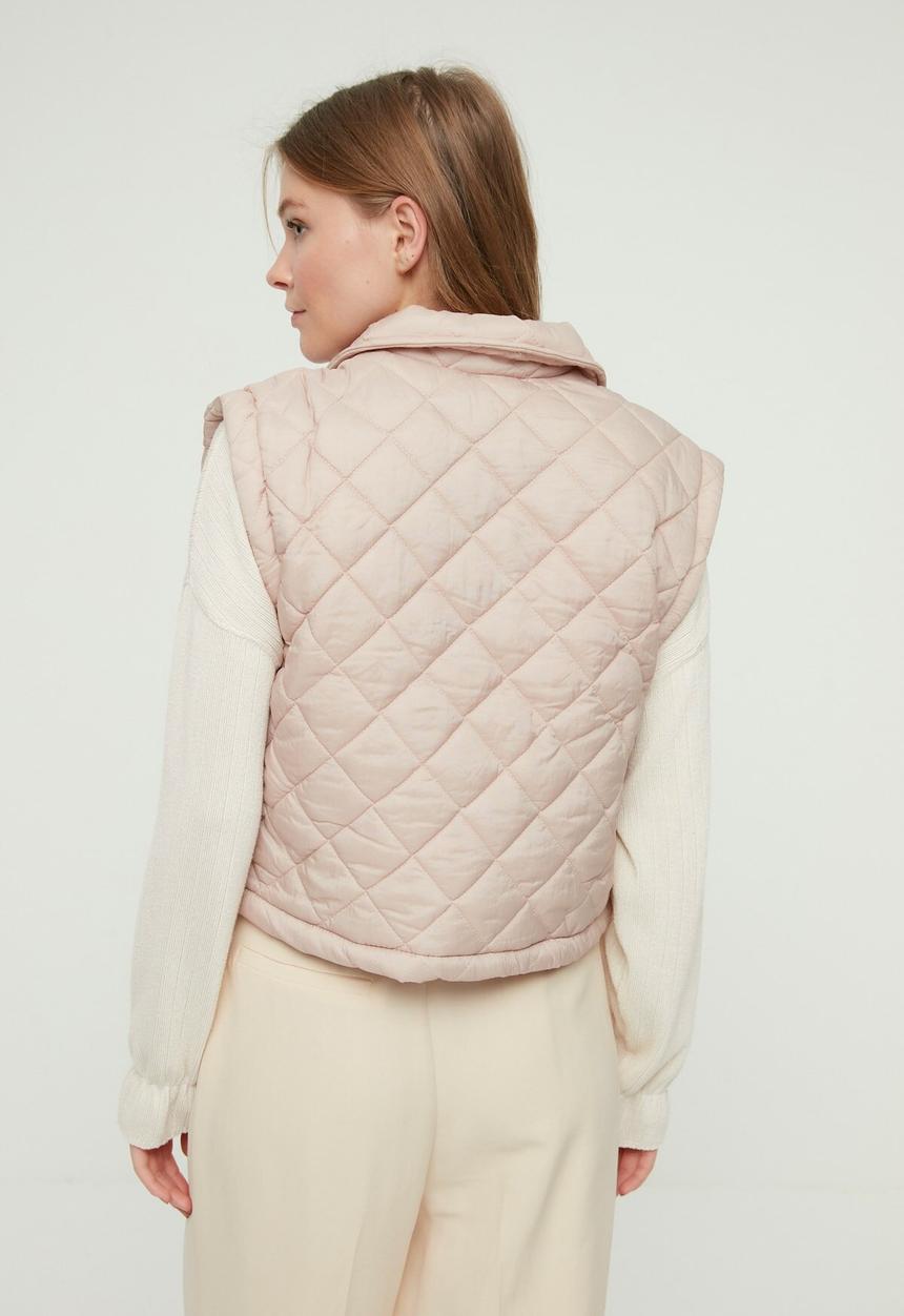 Trendyol - Slit detailed vest - mink