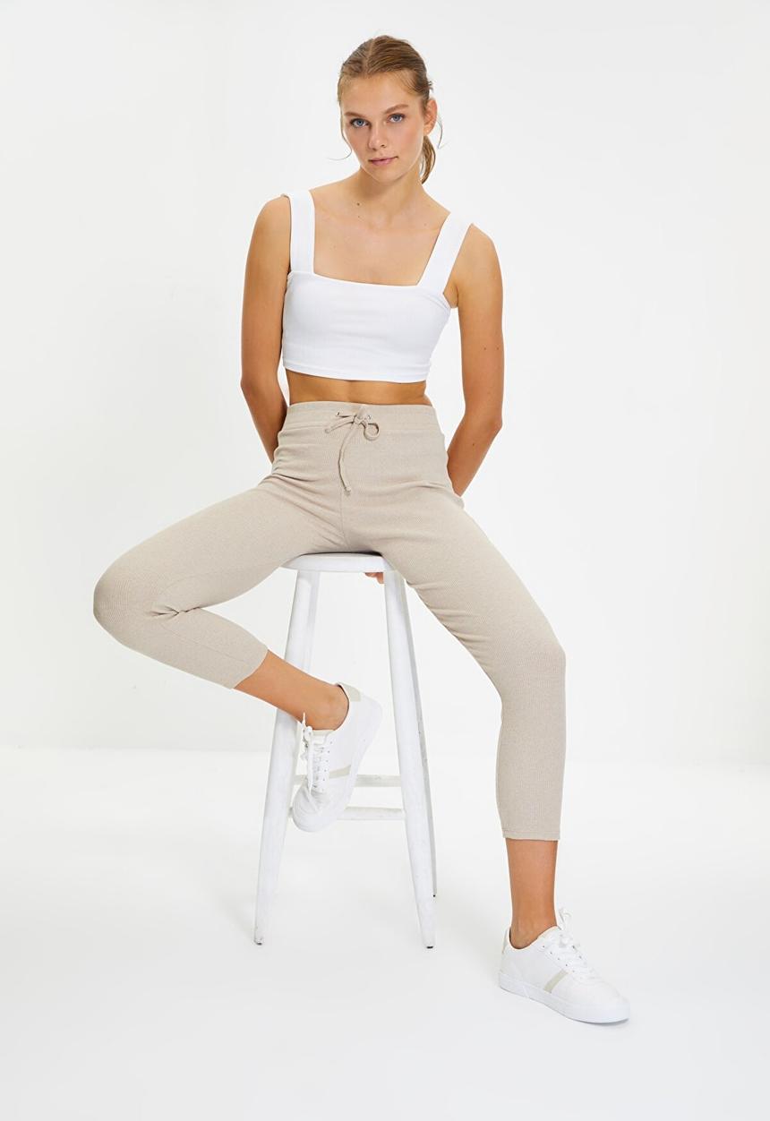 Trendyol - Camisole sport leggings - stone