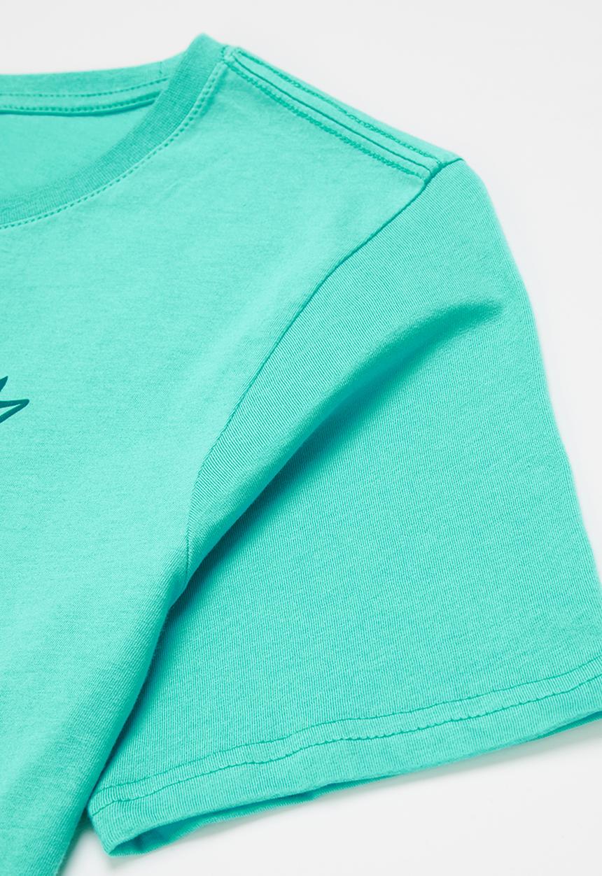 adidas Originals - Graphic T-shirt - mint rush