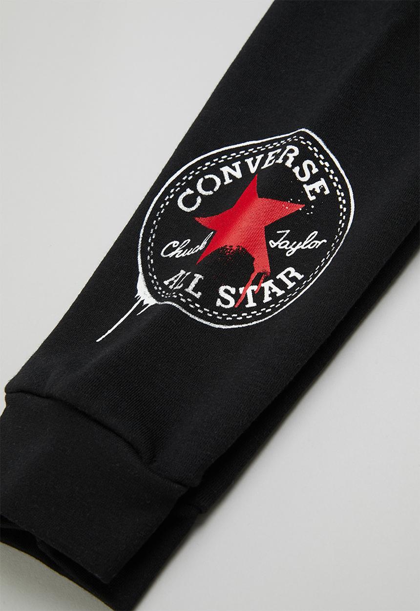 Converse - Cnvb tee & jogger set - black & white