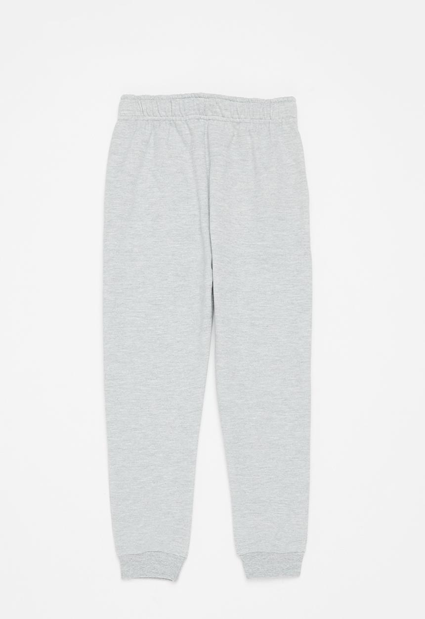 Pop Candy - Boys 2 pack joggers - grey melange & navy