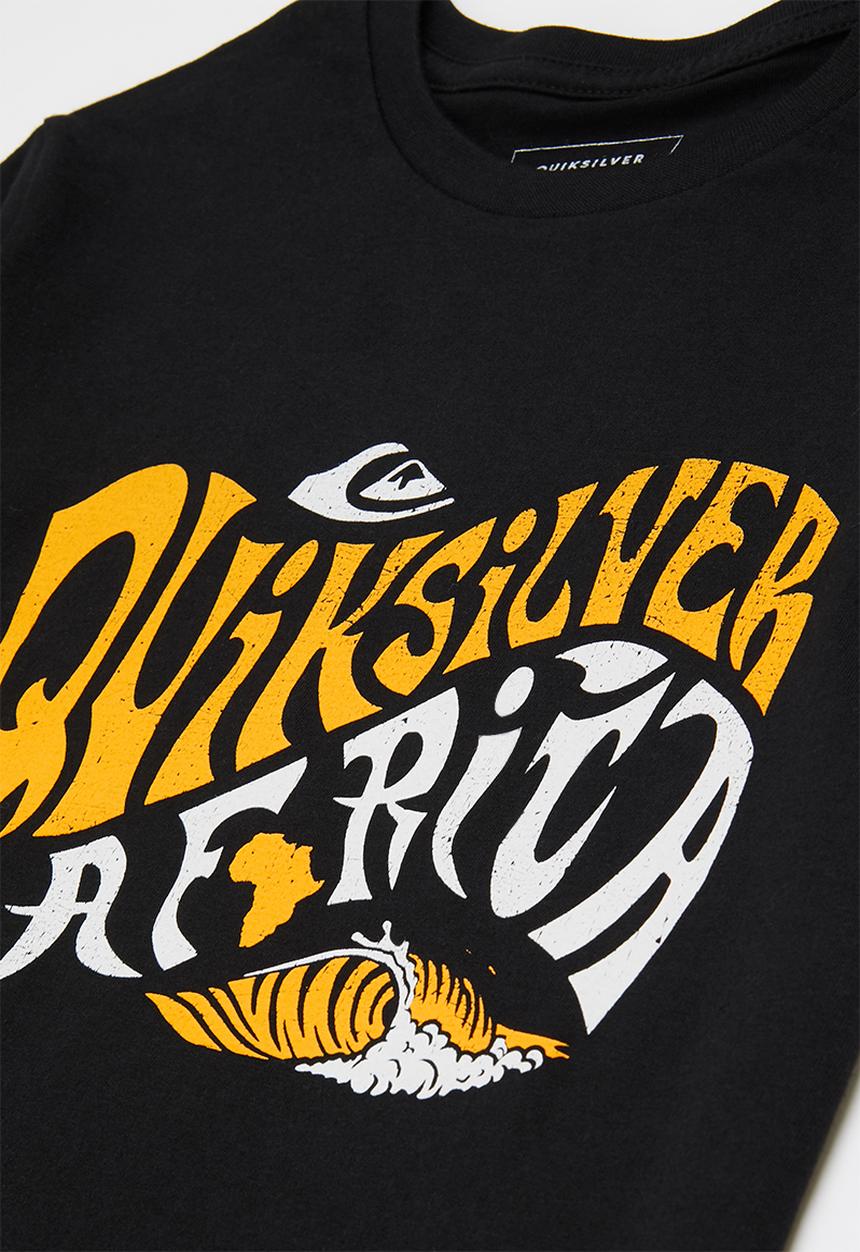 Quiksilver - Africa go with the flow tee - black