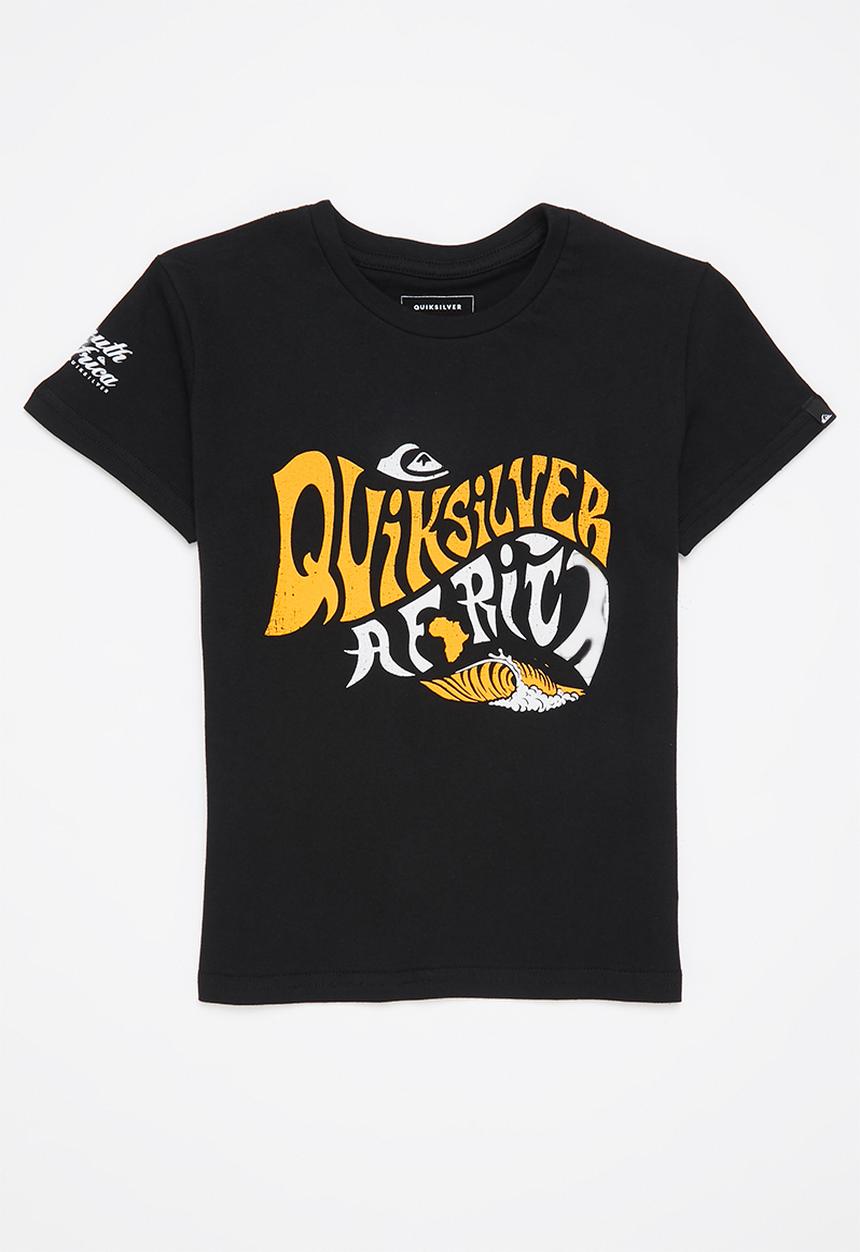 Quiksilver - Africa go with the flow tee - black