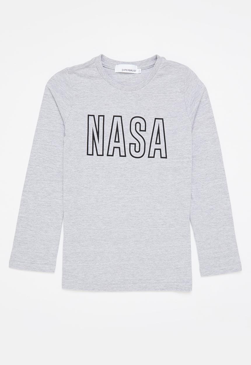 Superbalist - Boys NASA tee - grey melange