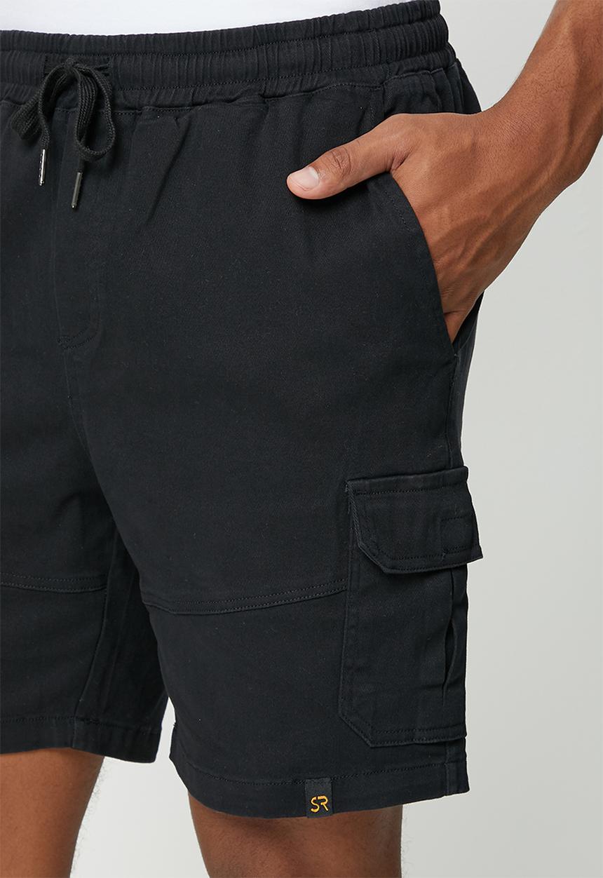 STYLE REPUBLIC - Odin cargo short - black