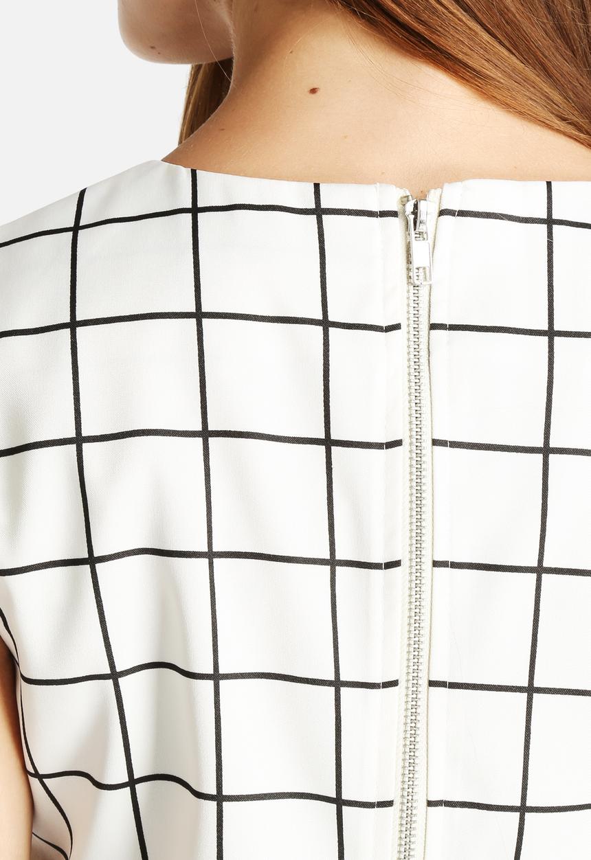Glamorous - Grid Crop Top