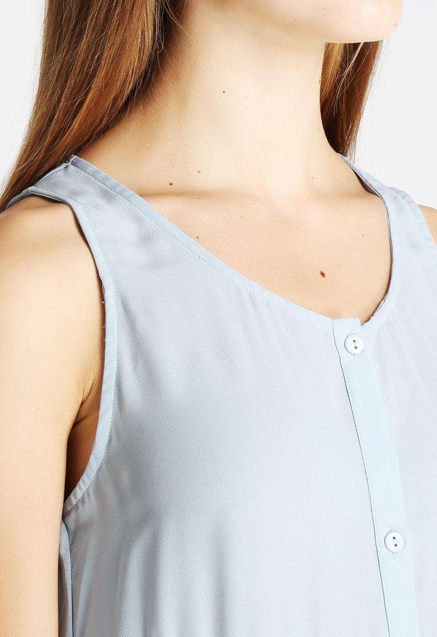 Glamorous - Sleeveless Long Top