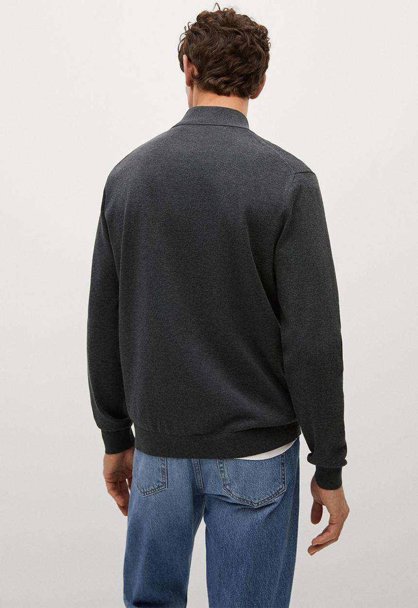 MANGO - Sweater tenp Knitwear - dark grey
