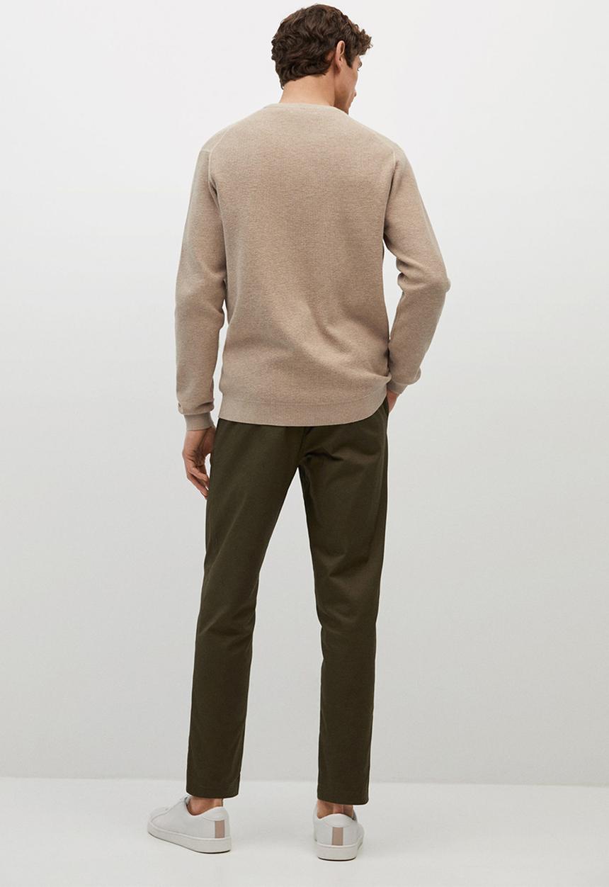 MANGO - Sweater Antigua fine Knitwear  - light beige