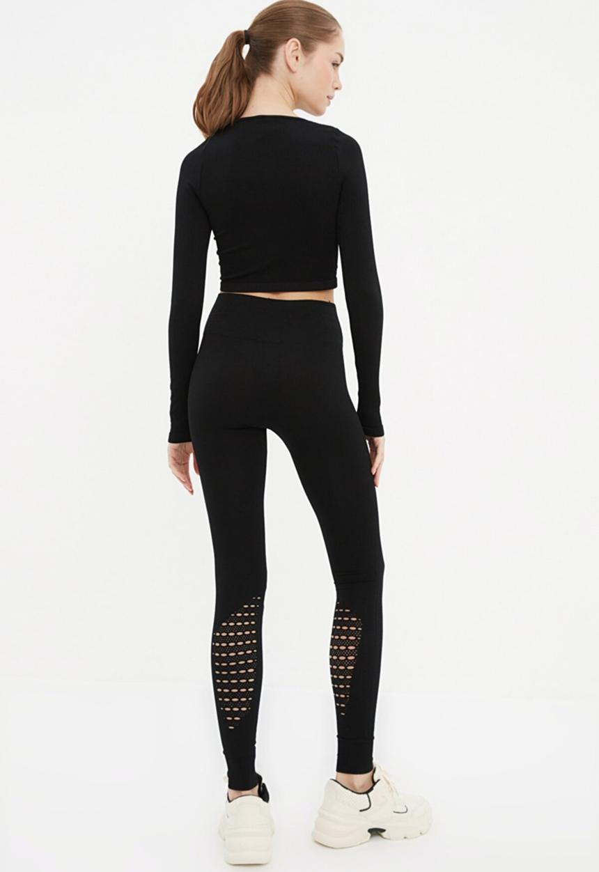 Trendyol - Sport leggings - black