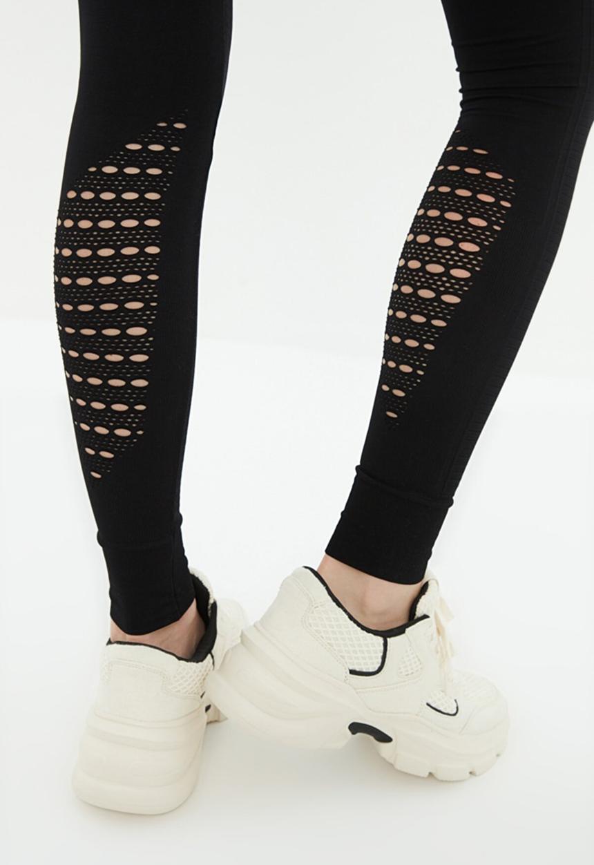 Trendyol - Sport leggings - black