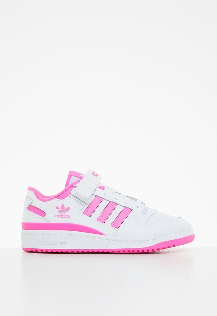adidas Originals - Forum low j - ftwr white, screaming pink & ftwr white