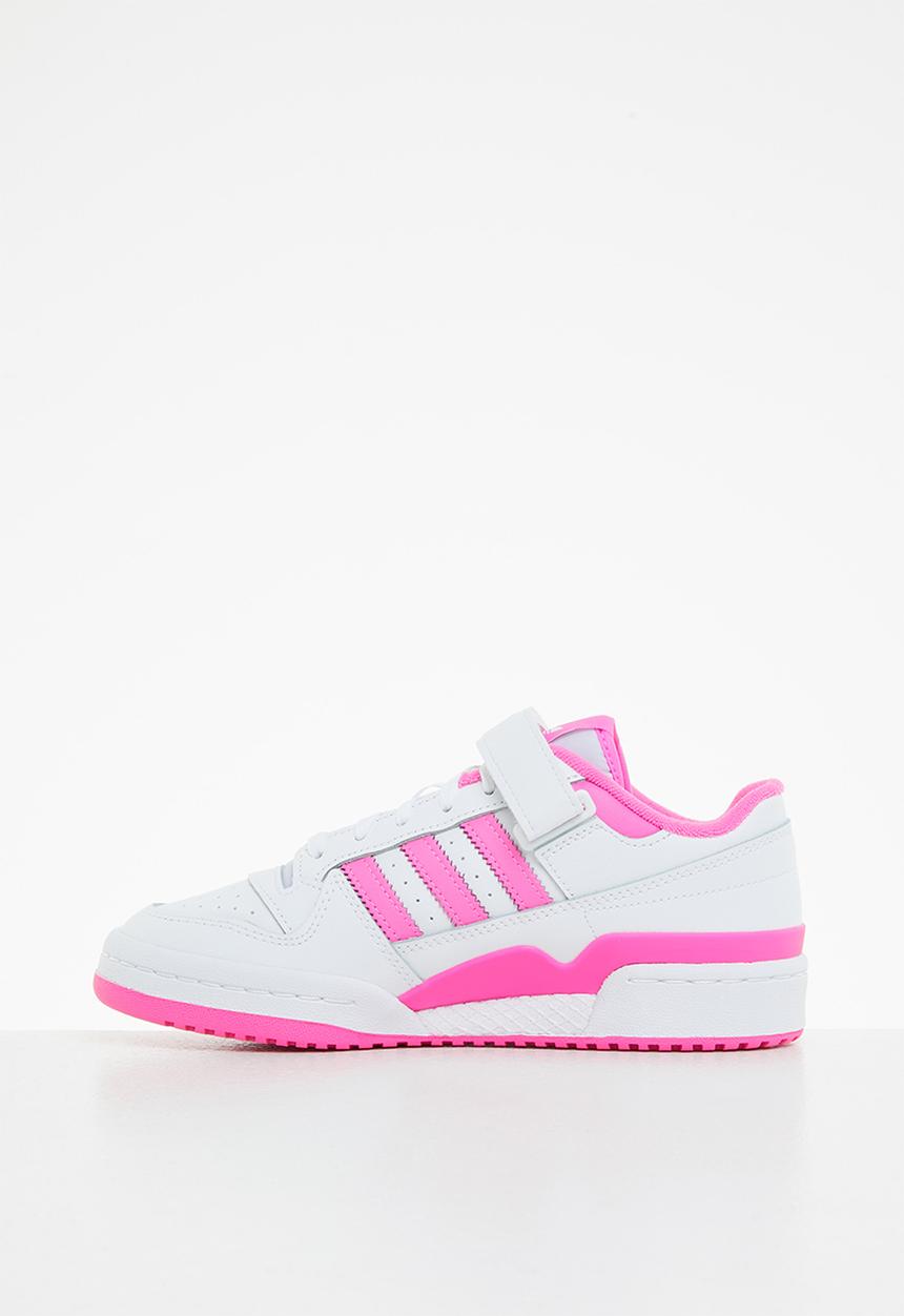 adidas Originals - Forum low j - ftwr white, screaming pink & ftwr white