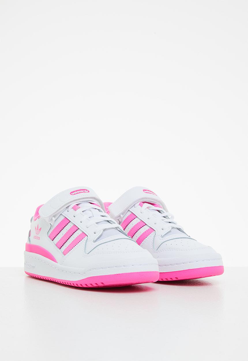 adidas Originals - Forum low j - ftwr white, screaming pink & ftwr white