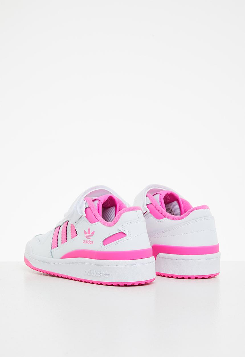 adidas Originals - Forum low j - ftwr white, screaming pink & ftwr white