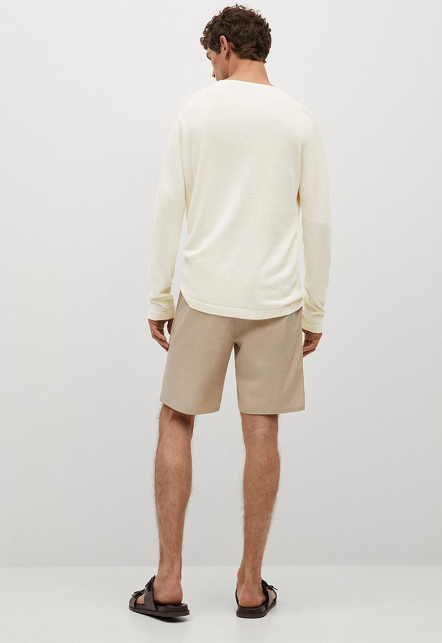 MANGO - Sweater Avena fine Knitwear  - natural