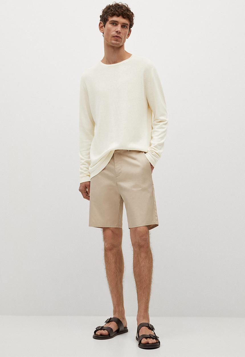 MANGO - Sweater Avena fine Knitwear  - natural