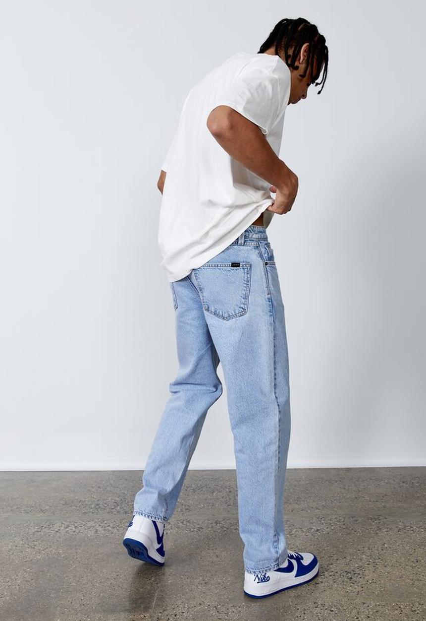 Factorie - 93 original straight jean - thrift bleach blue
