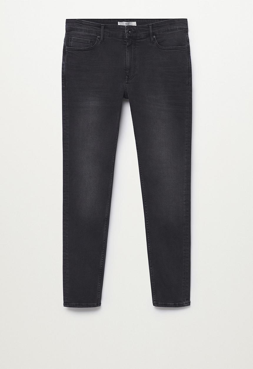 MANGO - Jude skinny fit jeans - open grey