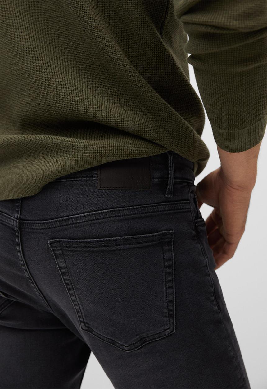 MANGO - Jude skinny fit jeans - open grey