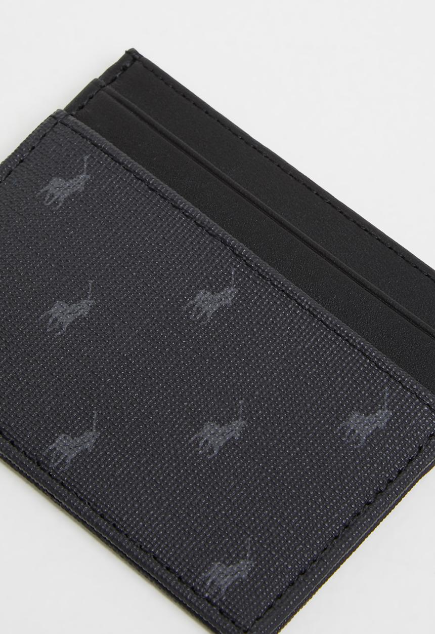 POLO - Monogram credit card holder - black iconic