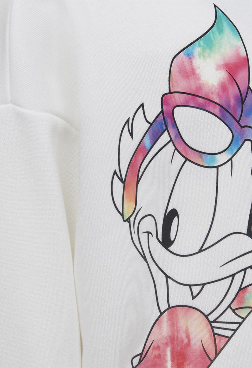 adidas Originals - Lg Disney Daisy Duck crew - white
