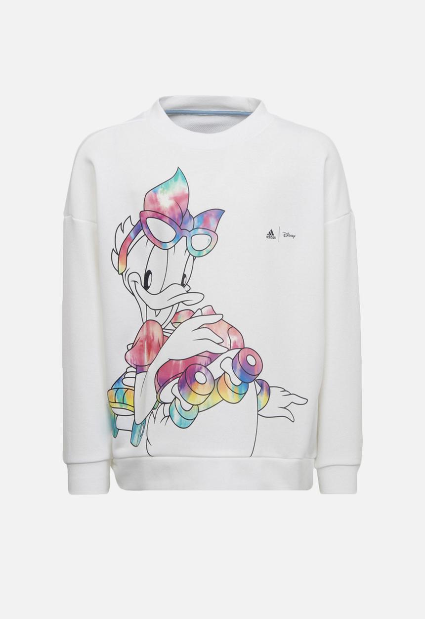 adidas Originals - Lg Disney Daisy Duck crew - white