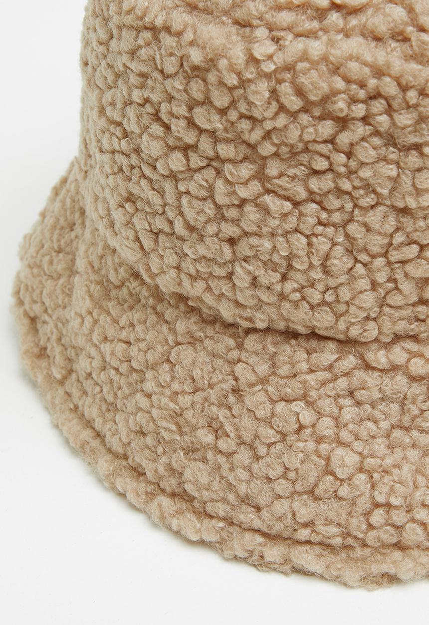 Superbalist - Sherpa bucket hat - beige