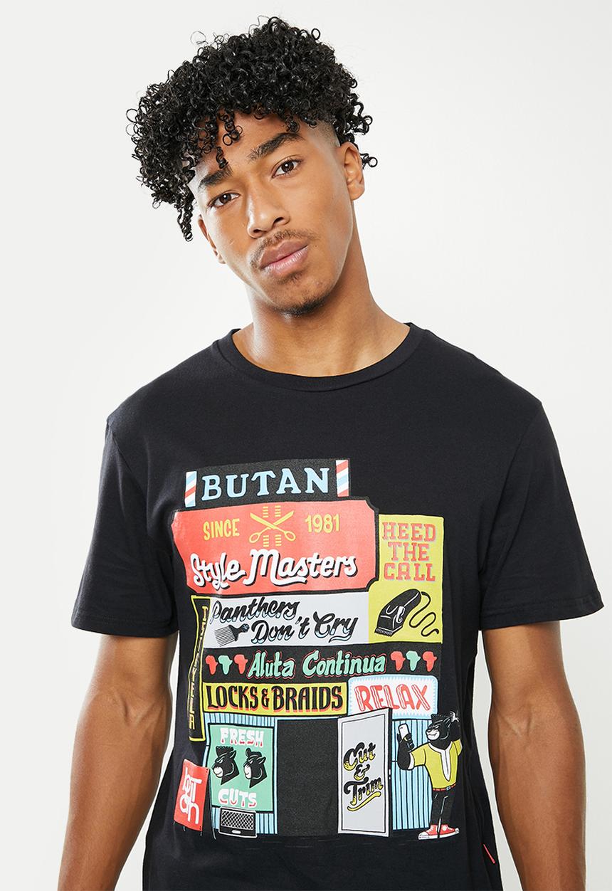 Butan - Panthers mascot - barber - black