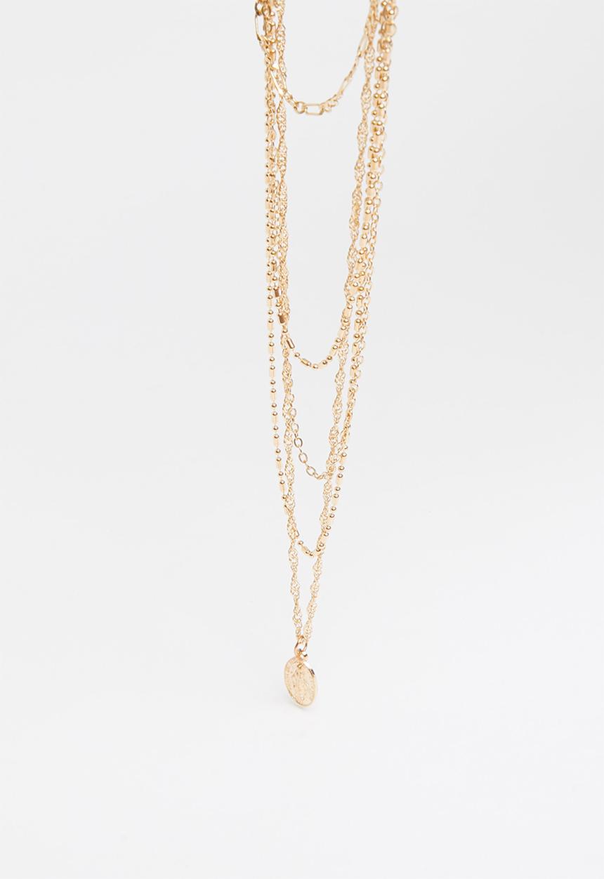 Superbalist - Stefie layered necklace - gold